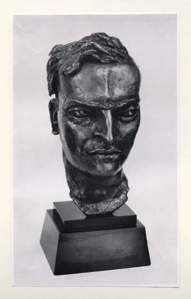 Anonimo , Epstein, Jacob - sec. XX - Yehudi Menuhin , fronte