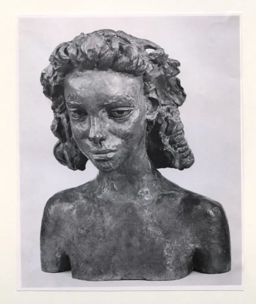 Anonimo , Epstein, Jacob - sec. XX - Juanita Forbes , fronte