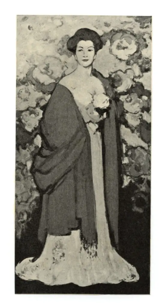 Fergusson, John Duncan , Portrait of Miss Elisabeth Dryden -