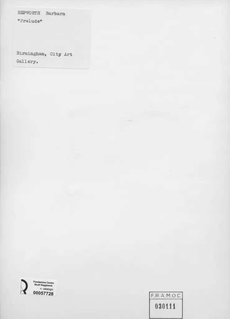 Anonimo , Hepworth, Barbara , retro