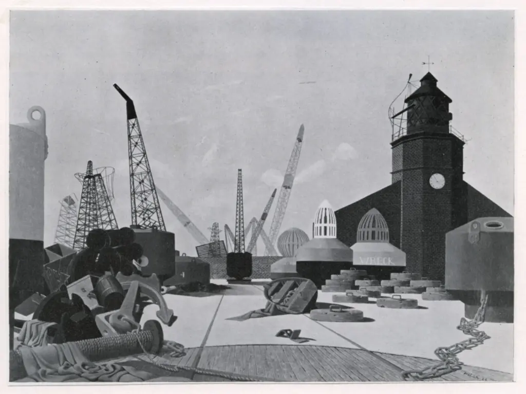 Anonimo , Hillier, Tristram - sec. XX - Trinity Wharf , fronte