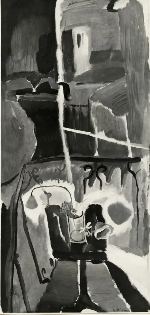 A.F.I. Agenzia Fotografica Industriale , Hitchens, Ivon - sec. XX - Veduta dal balcone, Chiesa di Iping