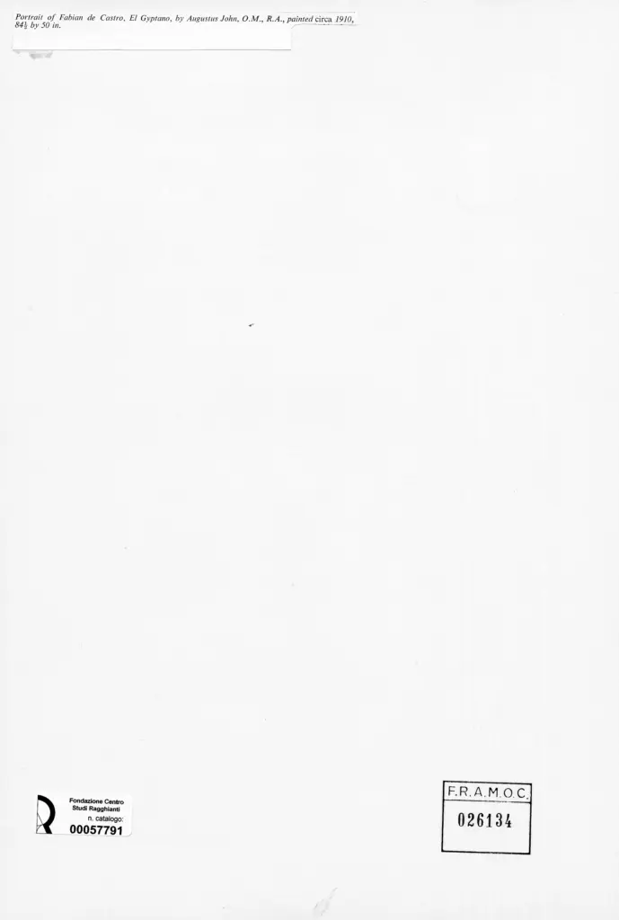 Anonimo, Anonimo , retro