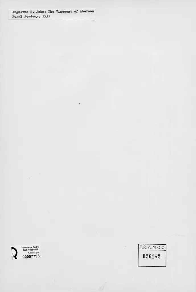 Anonimo , John, Augustus , retro