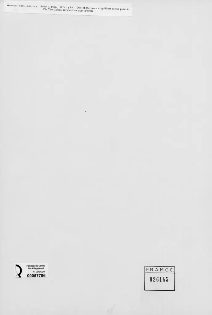 Anonimo , John, Augustus - sec. XX , retro