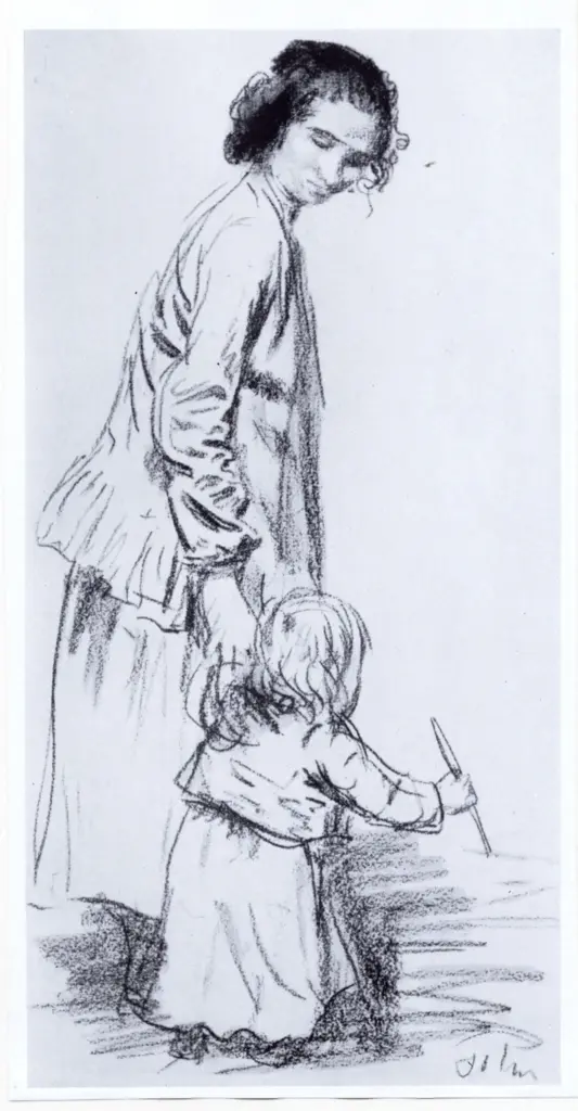 Anonimo , John, Augustus , fronte