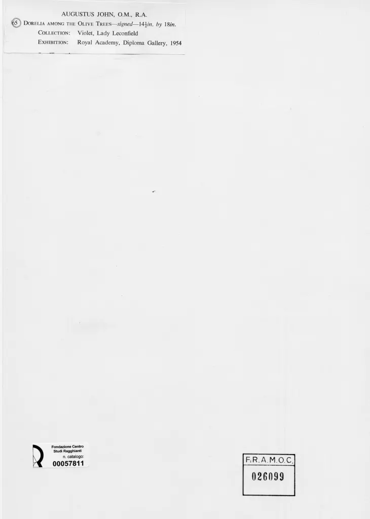 Anonimo, Anonimo , retro