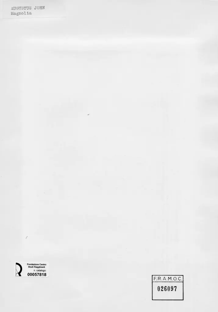 Anonimo, Anonimo , retro