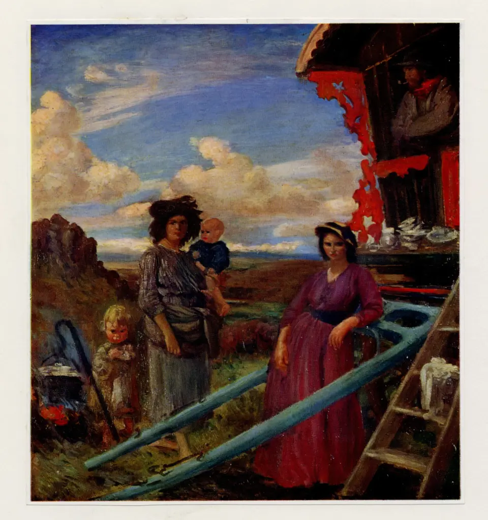 Anonimo , John, Augustus - sec. XX , fronte