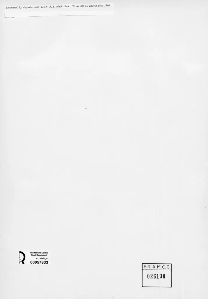 Anonimo, Anonimo , retro