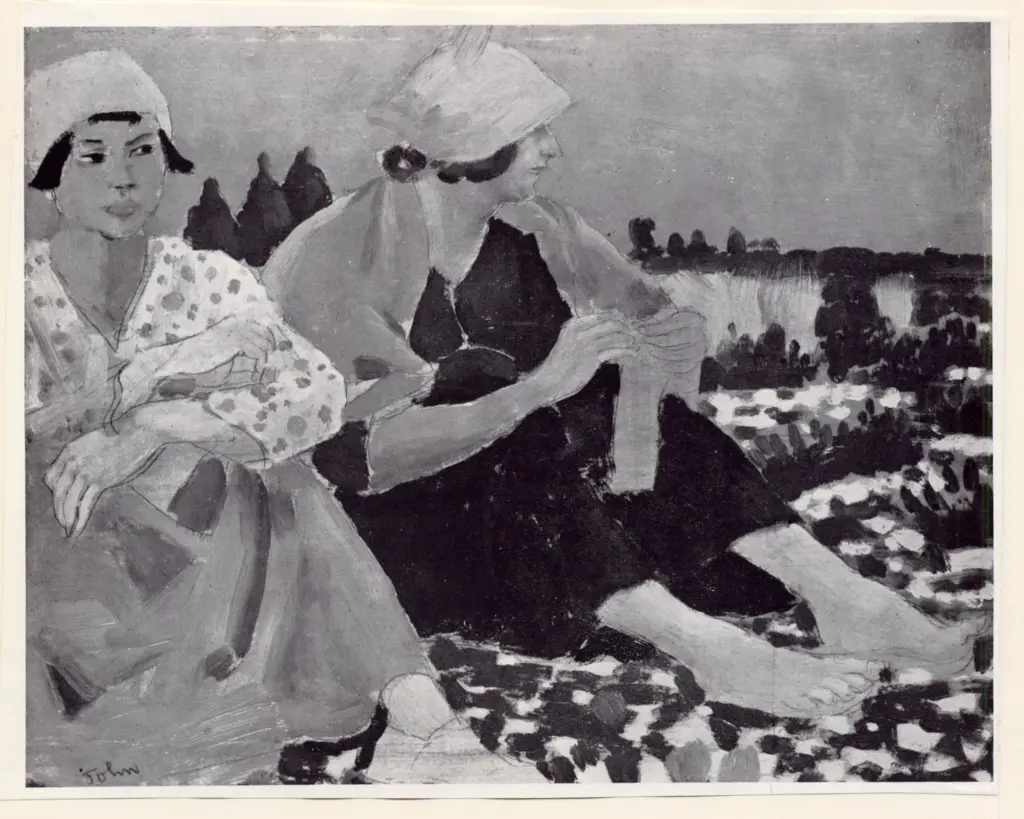 Anonimo , John, Augustus - sec. XX - On Canford Heat , fronte