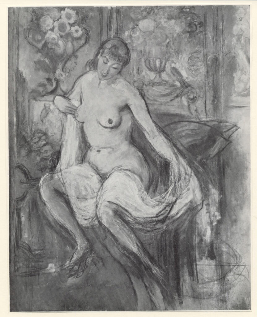 Anonimo , John, Augustus - sec. XX - Nudo femminile , fronte