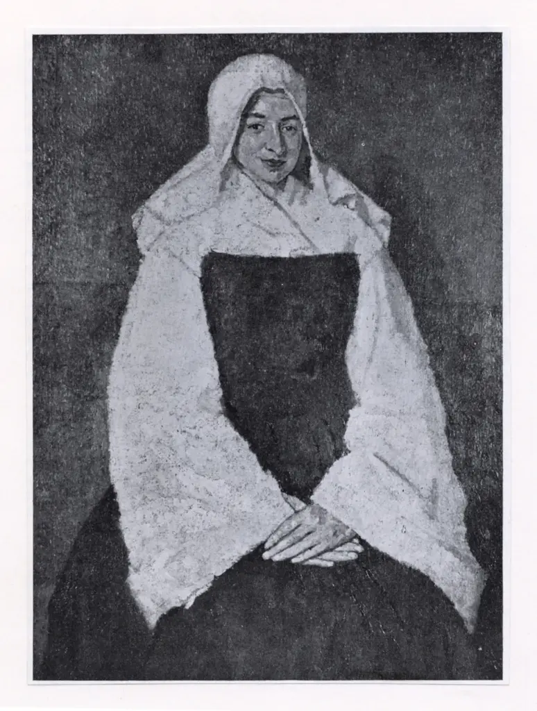 John, Gwen , Ritratto di Madre Poussepin