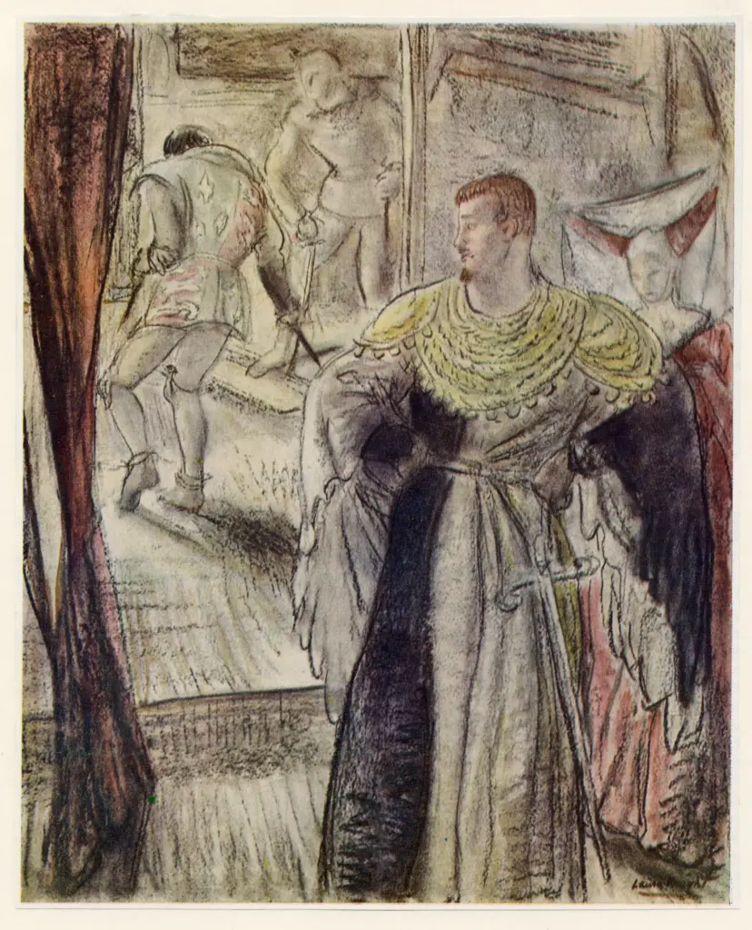 Knight, Laura , Back Stage at Birmingham Repertory Theatre: Henry VI -