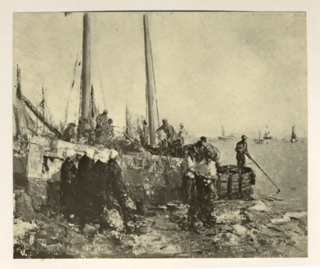 Lee Hankey, William , Arrival of Sardines, Douarnenez