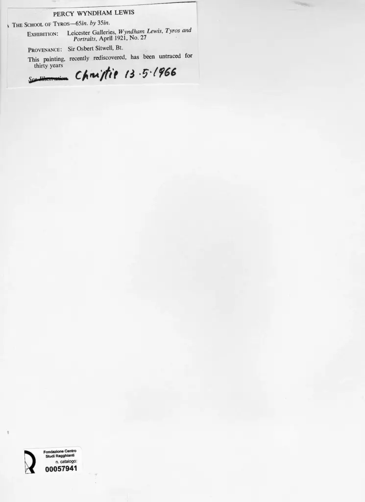 Lewis, Wyndham , retro