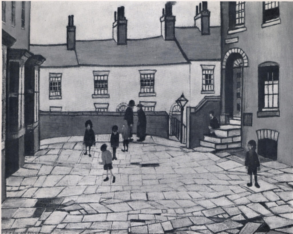 Lowry, Lawrence Stephen - sec. XX , fronte