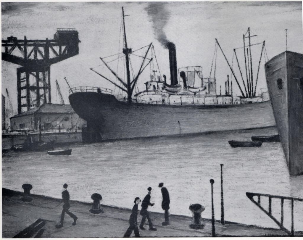 Lowry, Lawrence Stephen - sec. XX , fronte
