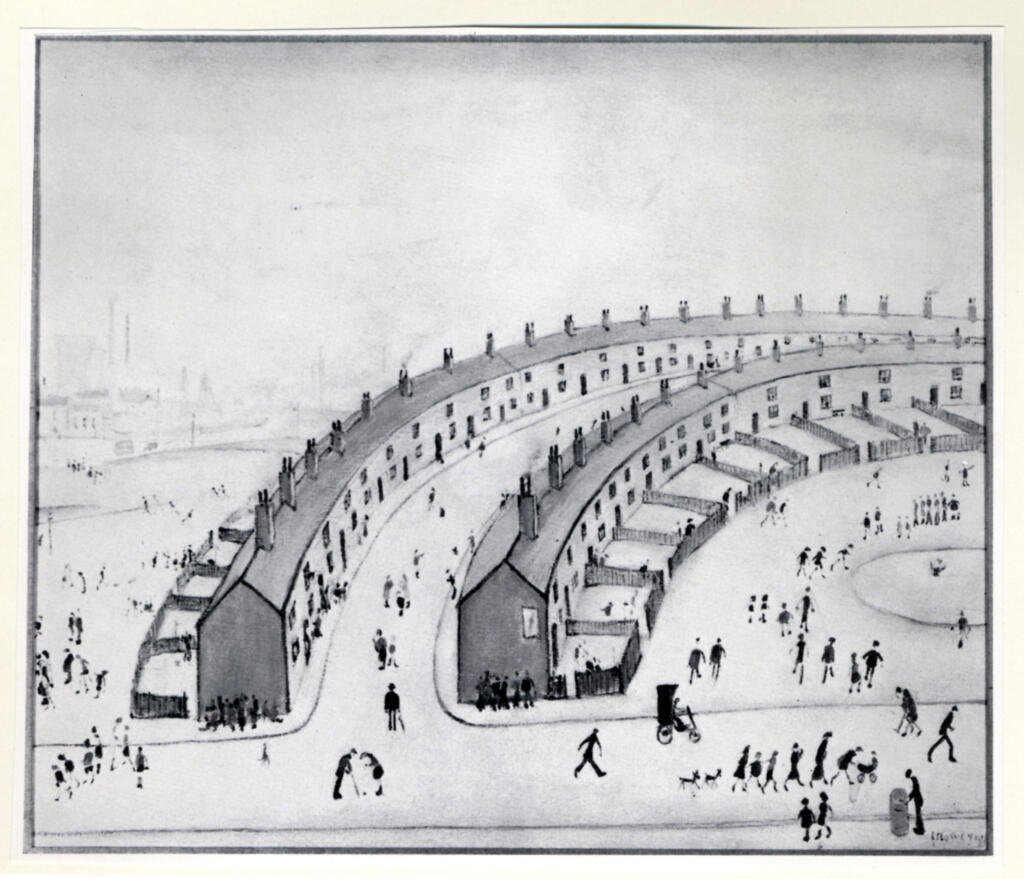 Lowry, Lawrence Stephen - sec. XX , fronte
