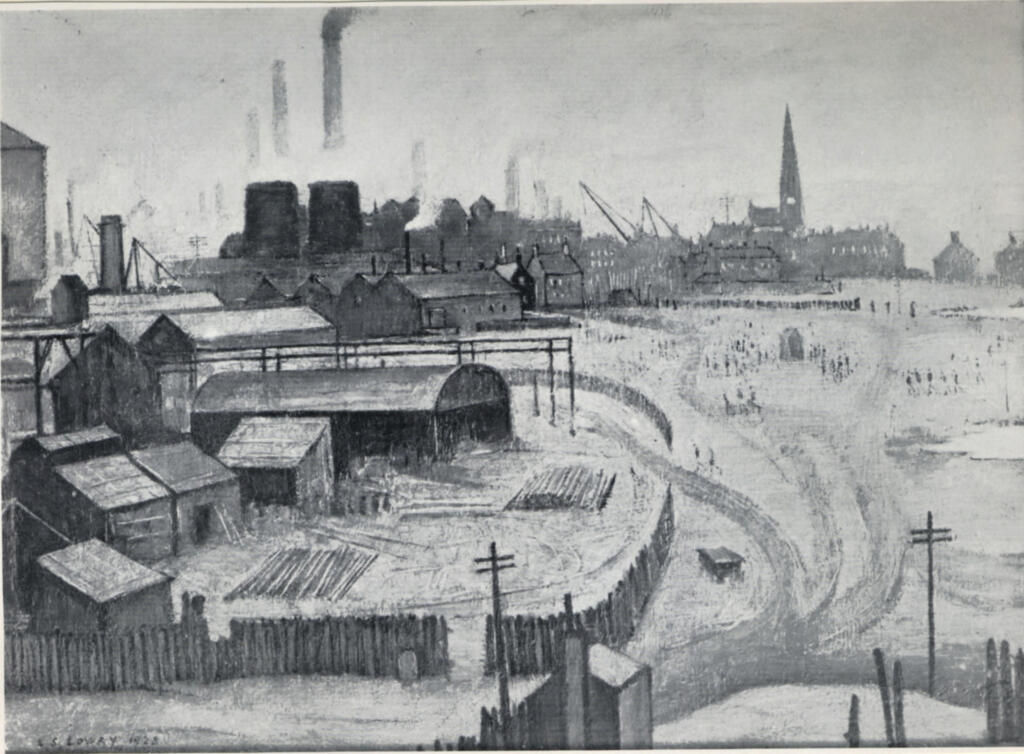 Lowry, Lawrence Stephen - sec. XX , fronte