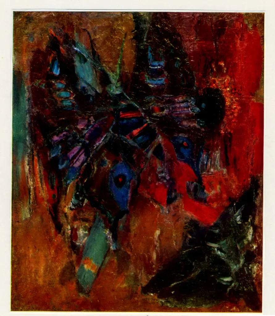 Anonimo , Maxwell, John - sec. XX - Butterflies and Rose , fronte