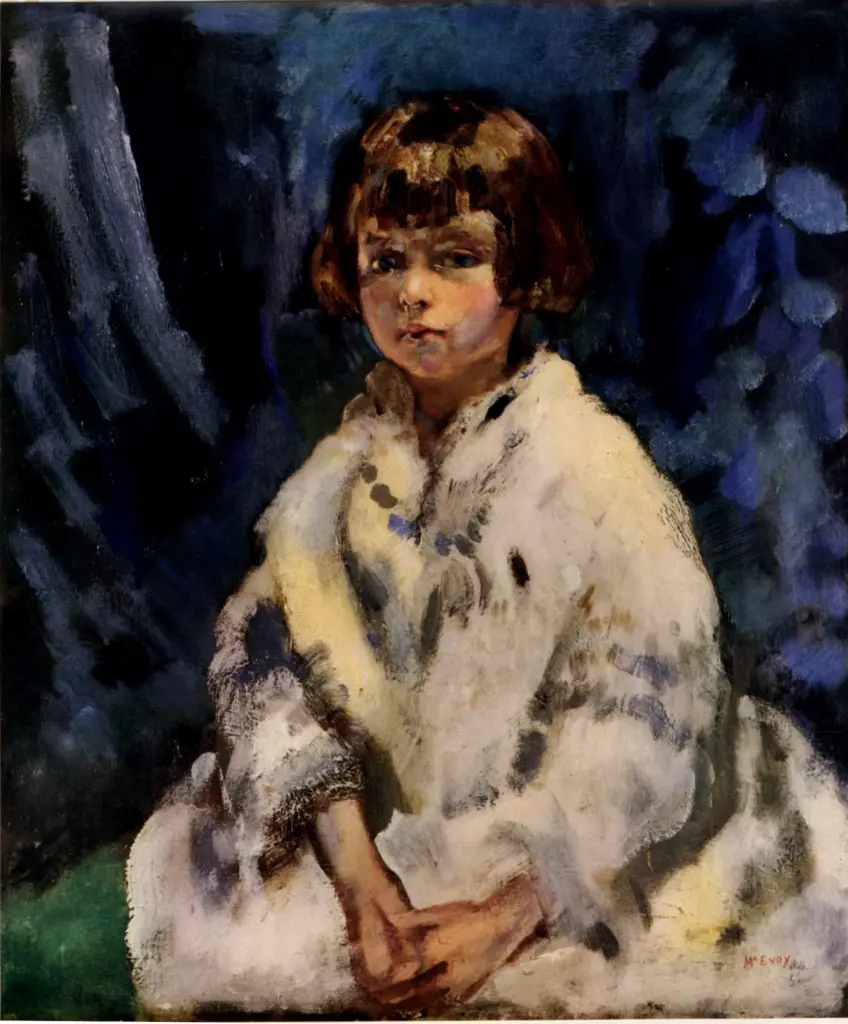 Anonimo , McEvoy, Ambrose - sec. XIX/ XX - Miss Claudia Johnson , fronte