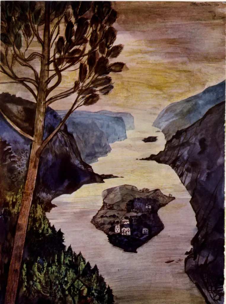 Anonimo , Minton, John - sec. XX - Flekkfjord , fronte