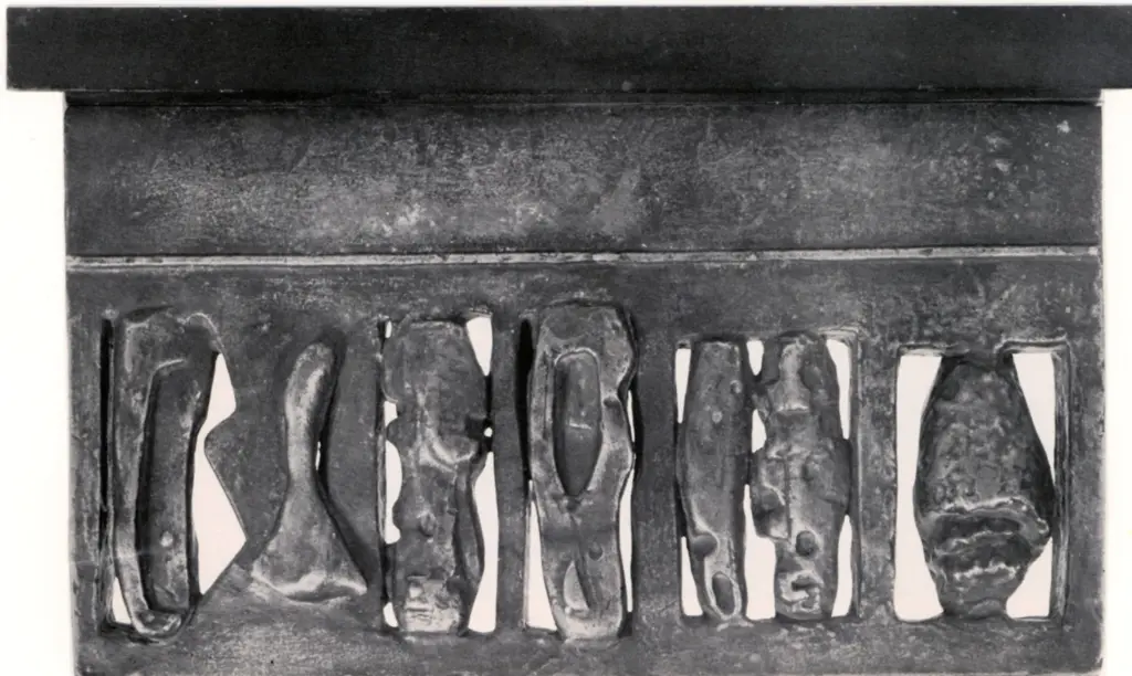 Anonimo , Moore, Henry - sec. XX - Time/Life Screen , fronte