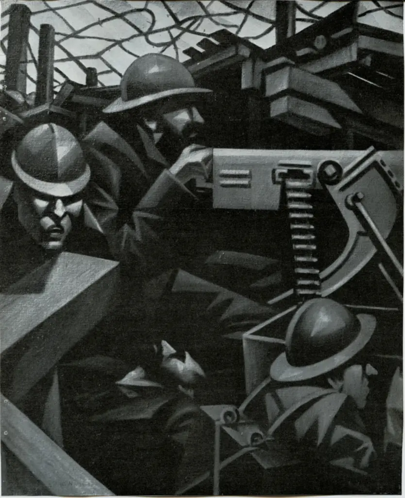 Anonimo , Nevinson, C.R.W. , fronte