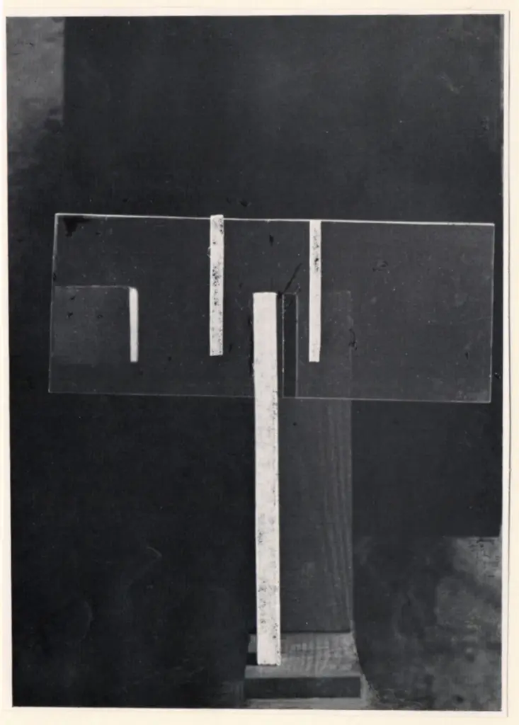 Anonimo , Pasmore, Victor - sec. XX - Composizione astratta , fronte