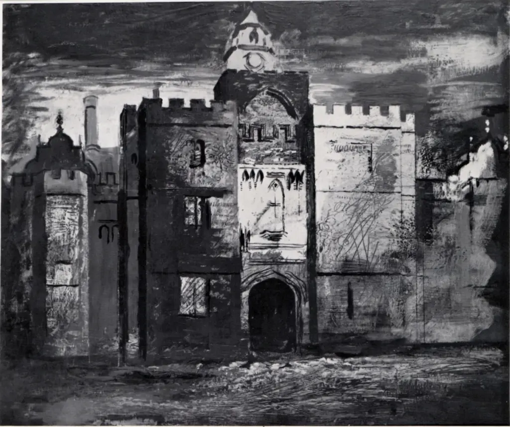 Anonimo , Piper, John - sec. XX - Knole , fronte