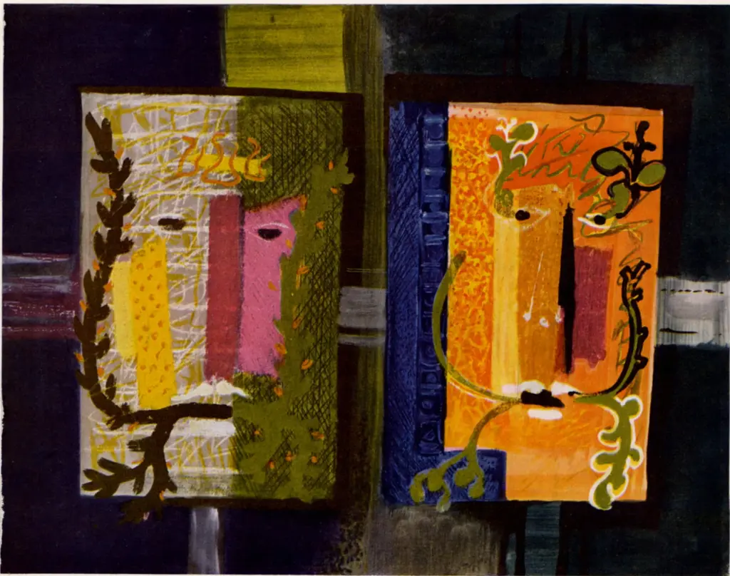 Anonimo , Piper, John - sec. XI - Foliate heads