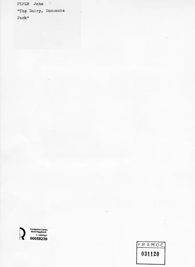 Anonimo , Piper, John , retro