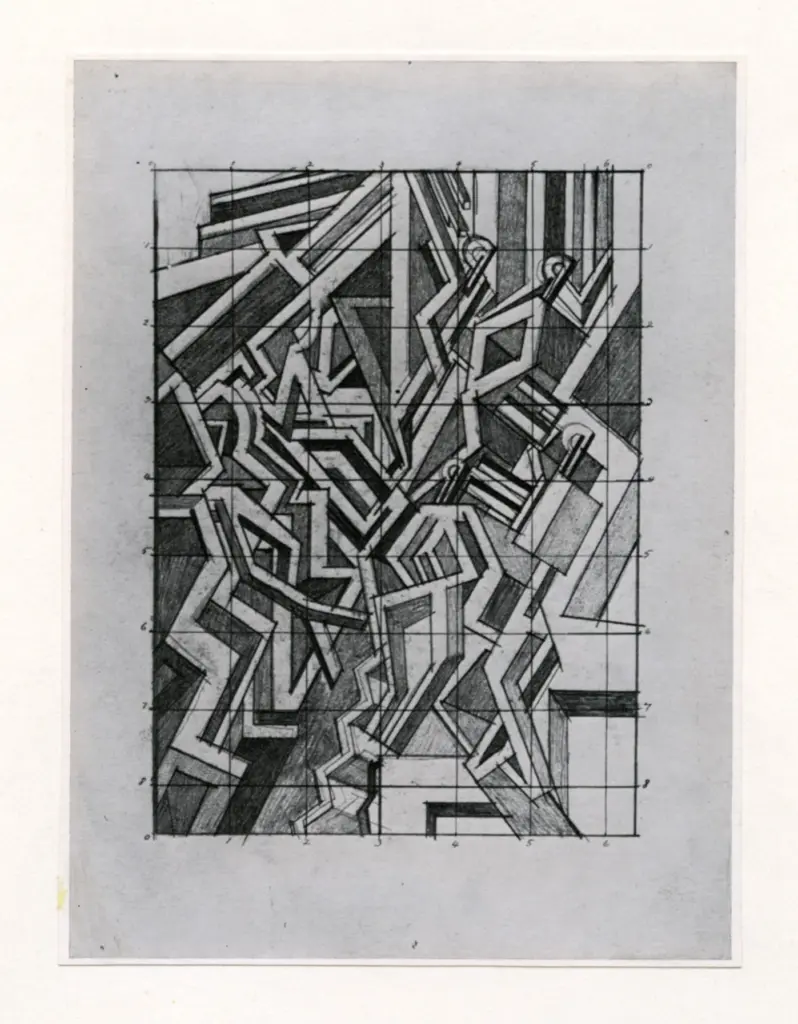 Roberts, William , Study for "Theatre"