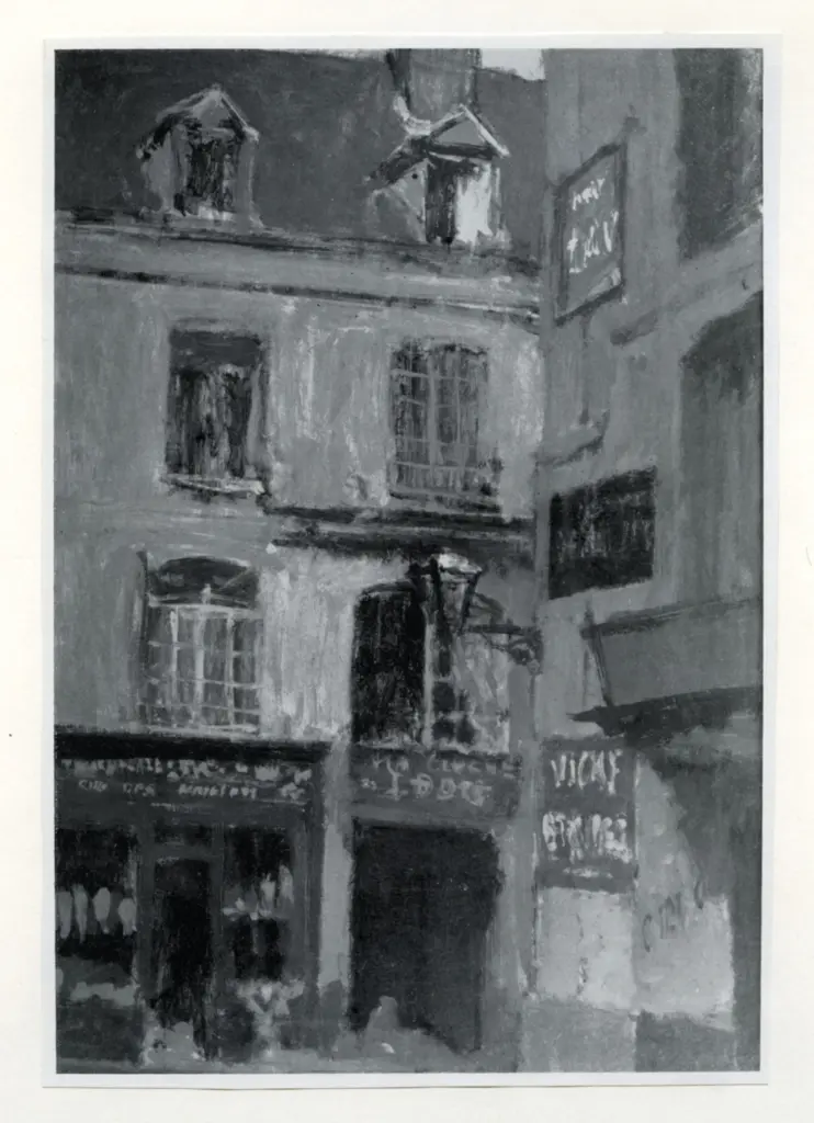 Anonimo , Sickert, Walter Richard - sec. XX - A Street in Dieppe , fronte