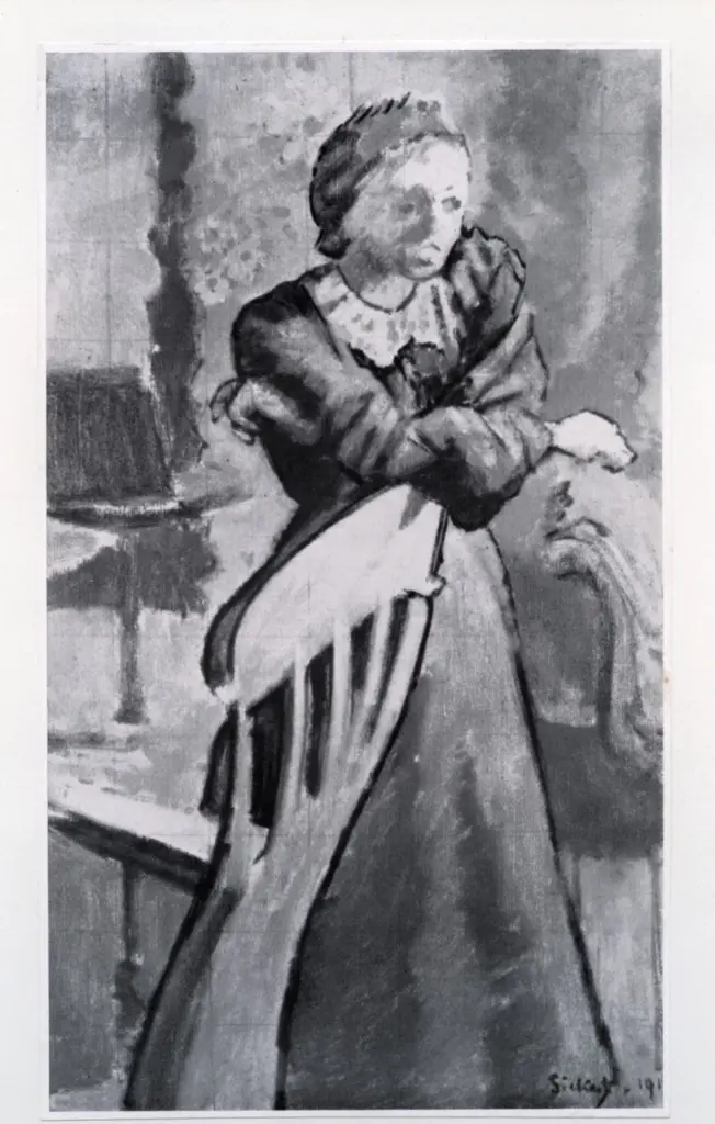 Anonimo , Sickert, Walter Richard - sec. XX - The Objection , fronte