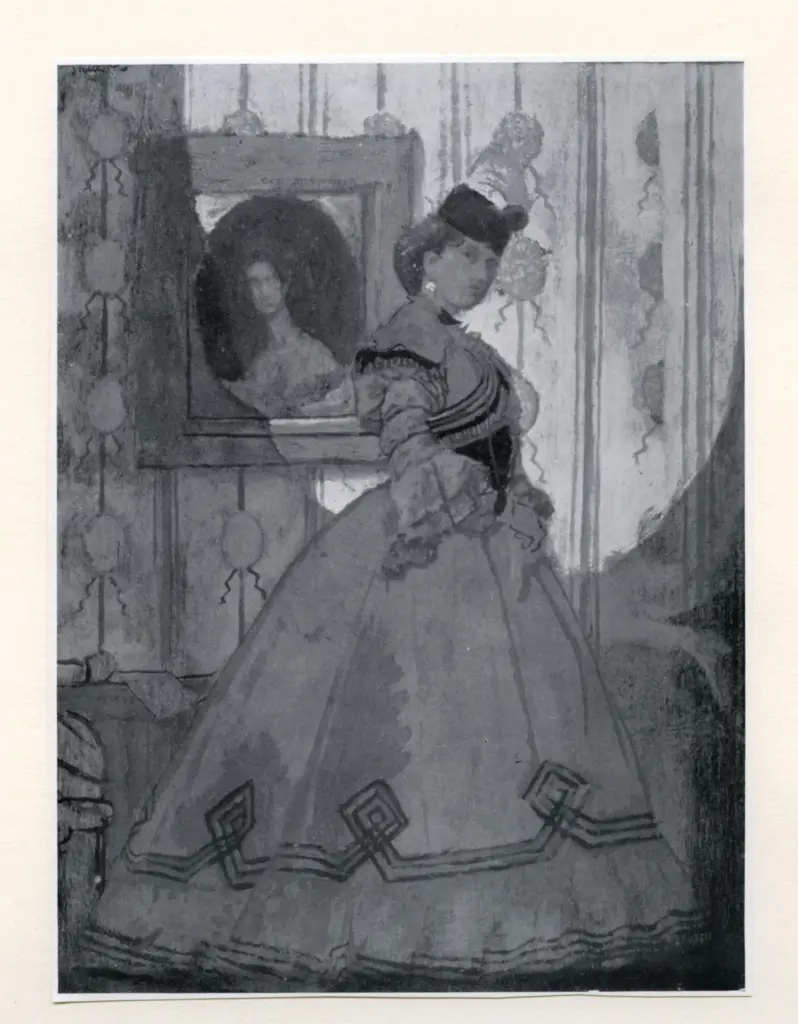 Sickert, Walter Richard , Hilda Spong in "Trelawny of the Wells"