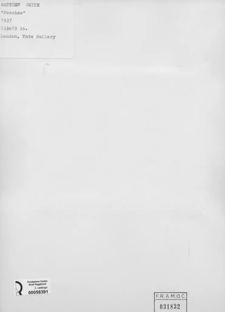 Anonimo , Smith, Matthew - sec. XX , retro