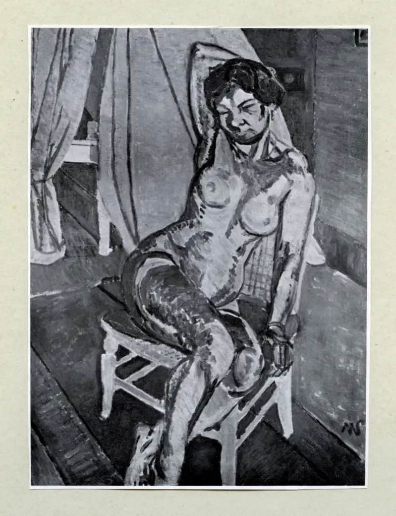 Smith, Matthew , Fitzroy Street, nude No.2