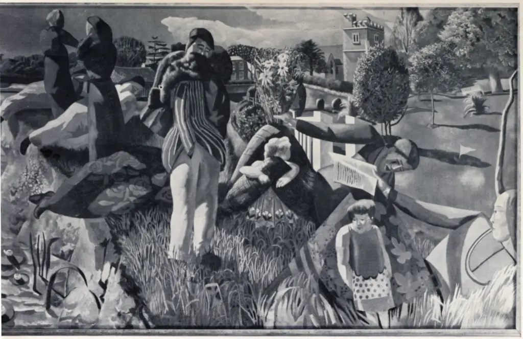 Spencer, Stanley , By the river