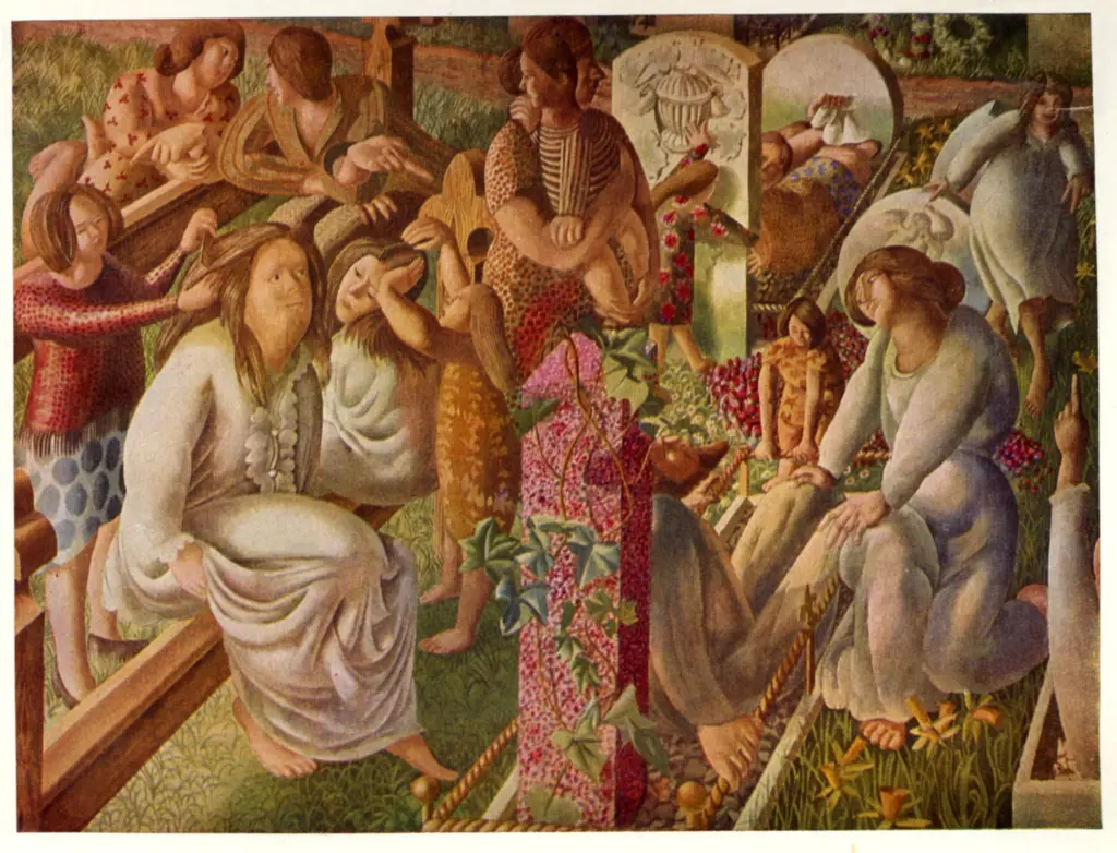 Spencer, Stanley - sec. XX , fronte