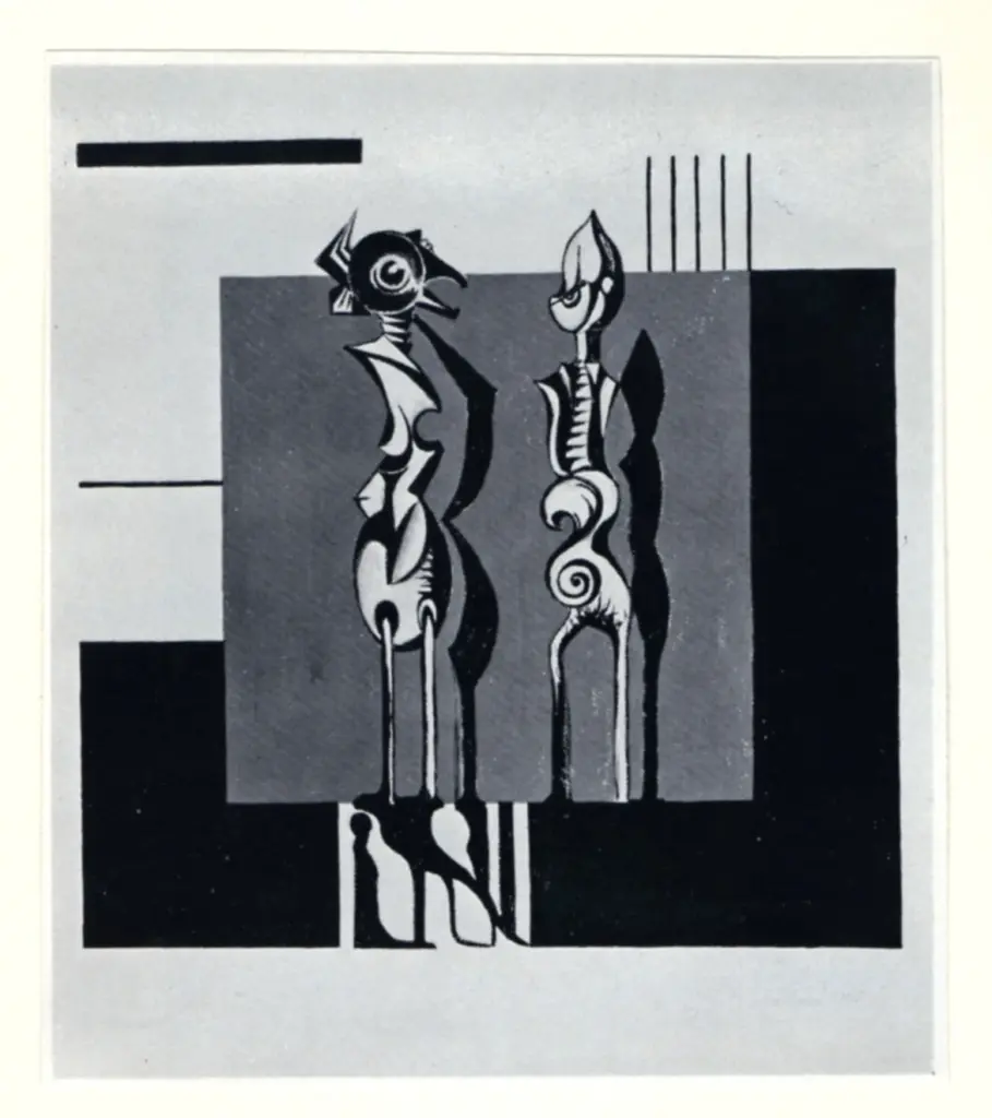 Sutherland, Graham - sec. XX , fronte