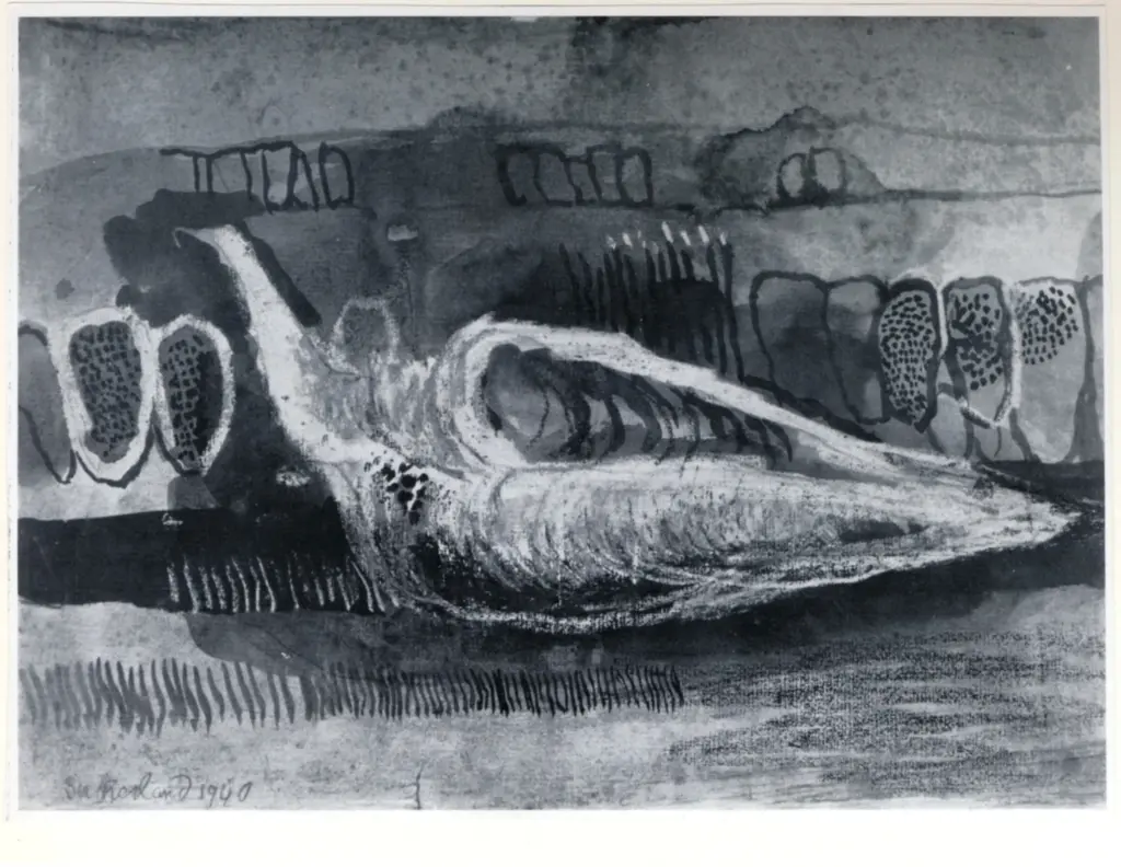 Sutherland, Graham - sec. XX , fronte