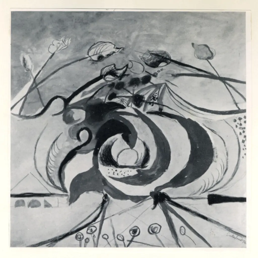 Sutherland, Graham - sec. XX , fronte