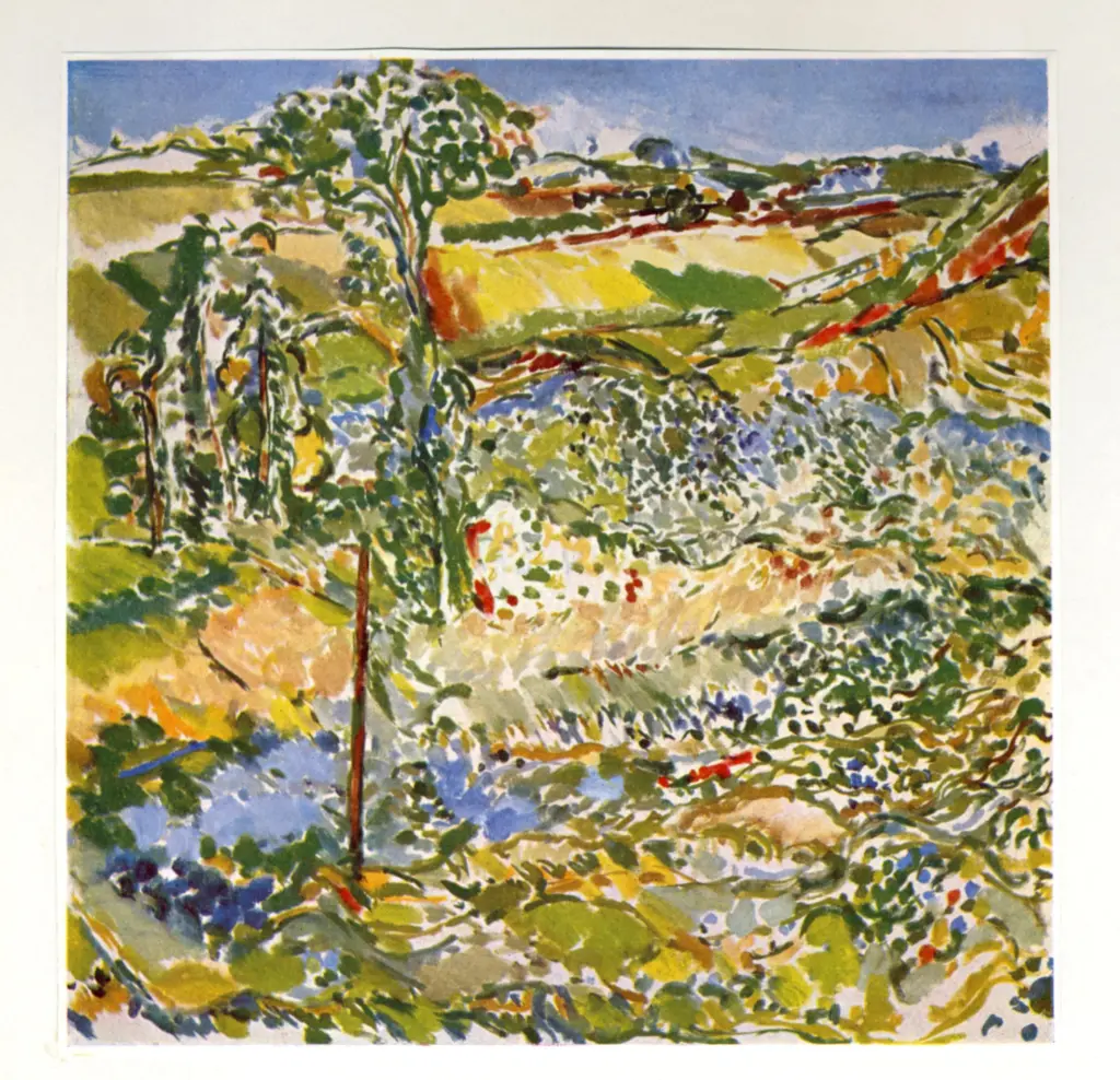 Anonimo , Sutton, Philip - sec. XX - Tree in landscape , fronte