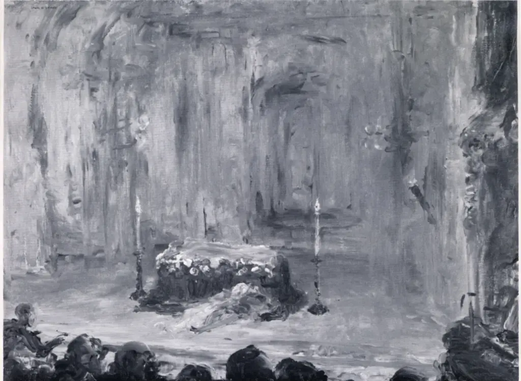 Yeats, Jack , Romeo and Juliet, the last act -