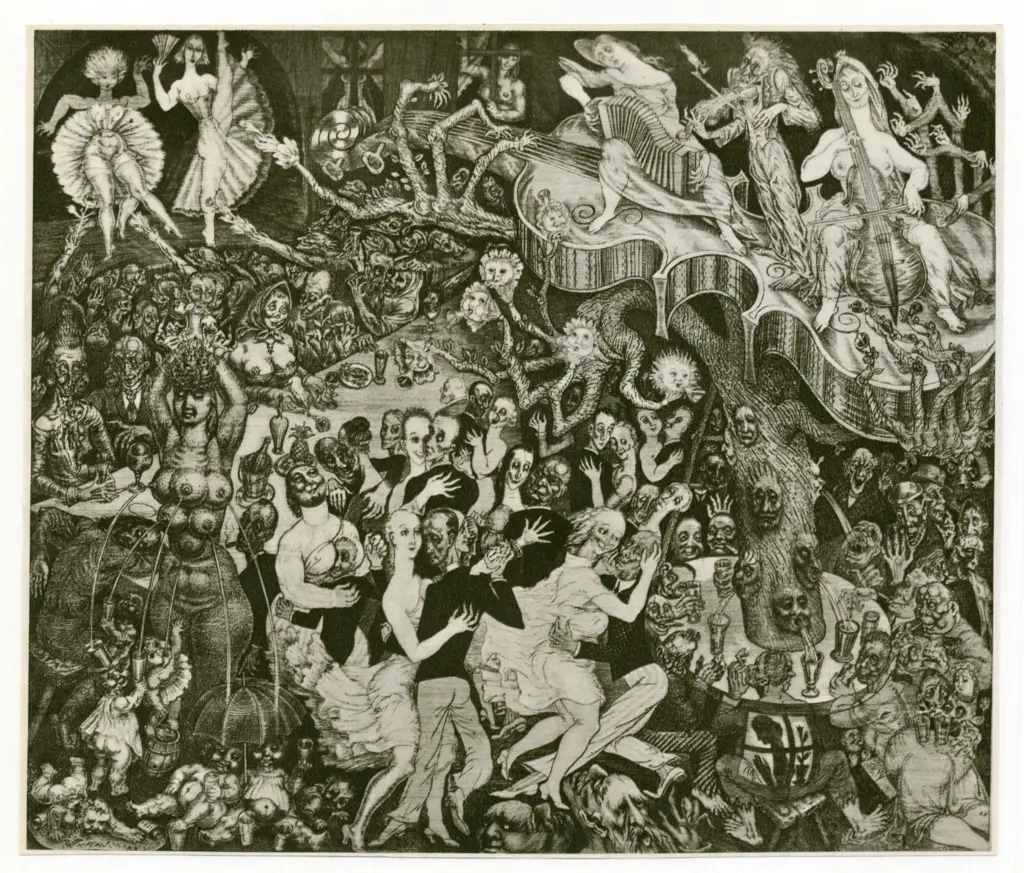 Wiiralt, Eduard , Kabarett -