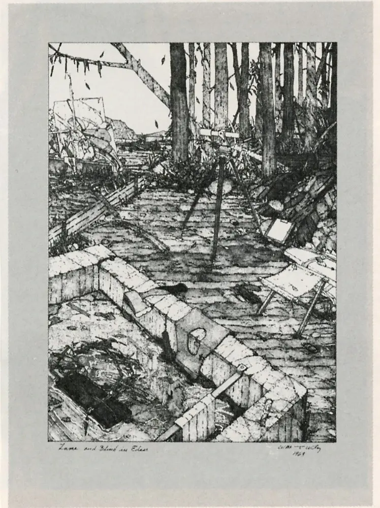 Anonimo , Wiley, William T. - sec. XX - Lame and Blind in Eden , fronte