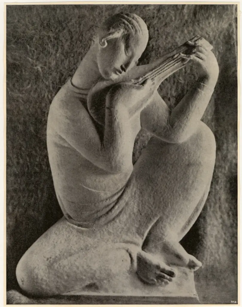 Mestrovic, Ivan , M&auml;dchen mit Lauie