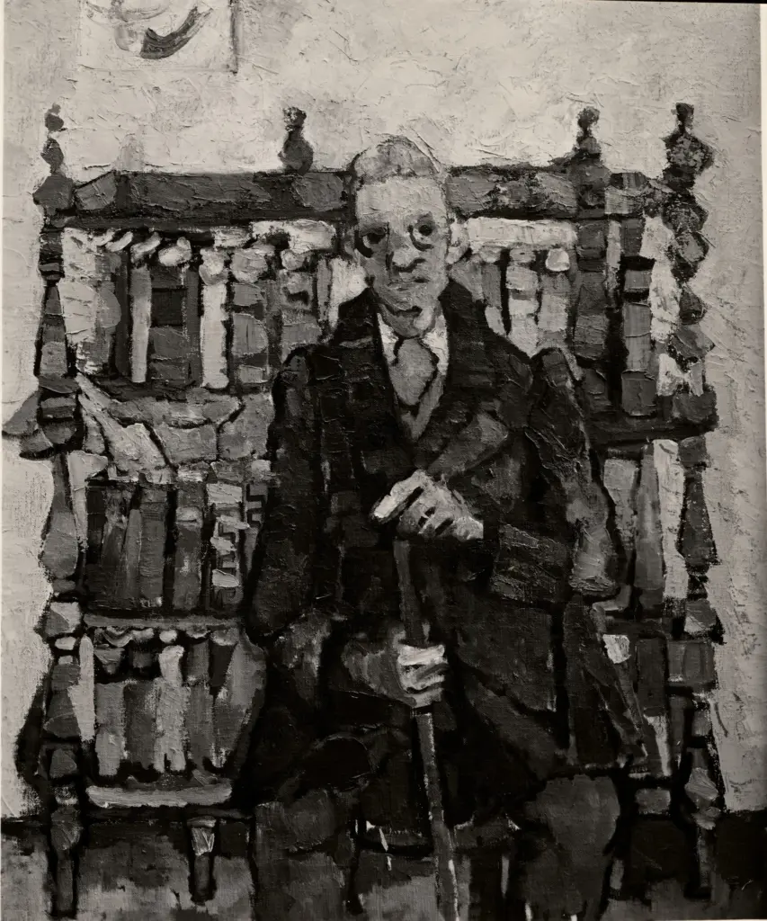 A.F.I. Agenzia Fotografica Industriale , Pregelj, Marij - sec. XX - Ritratto del padre , fronte